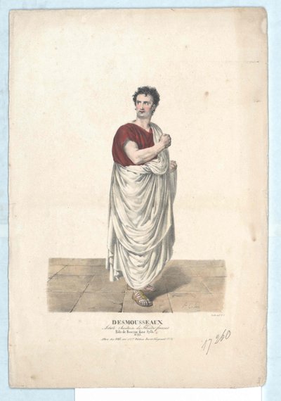 Felicite Auguste Desmousseaux da Artist Unknown