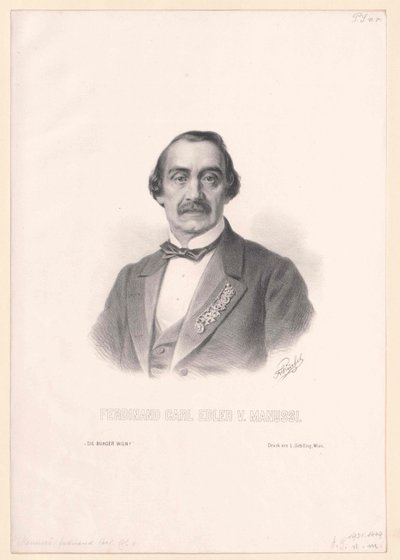 Ferdinand Karl precious von Manussi da Artist Unknown