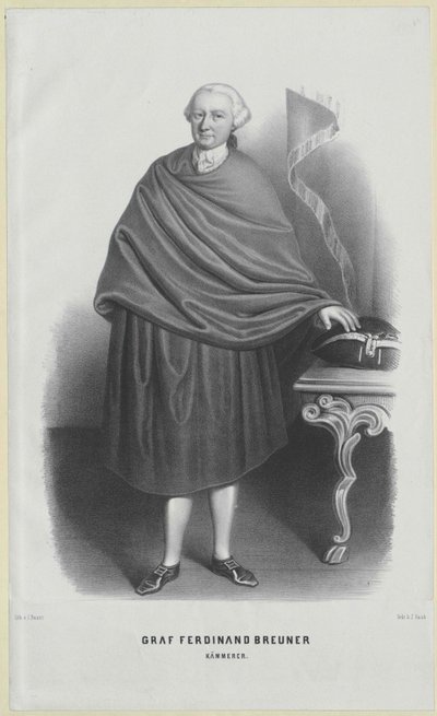 Ferdinando conte Breunner da Artist Unknown