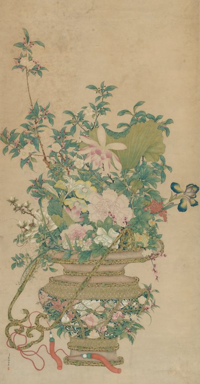 I fiori delle quattro stagioni da Artist Unknown