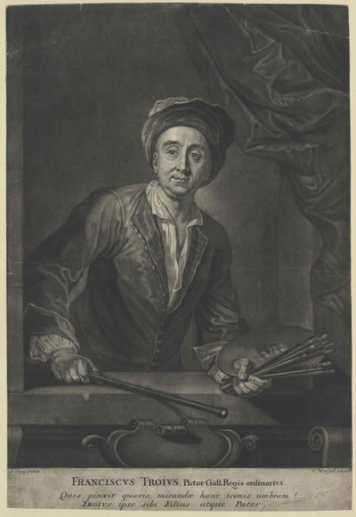 Fran006f0069s de Troy da Artist Unknown