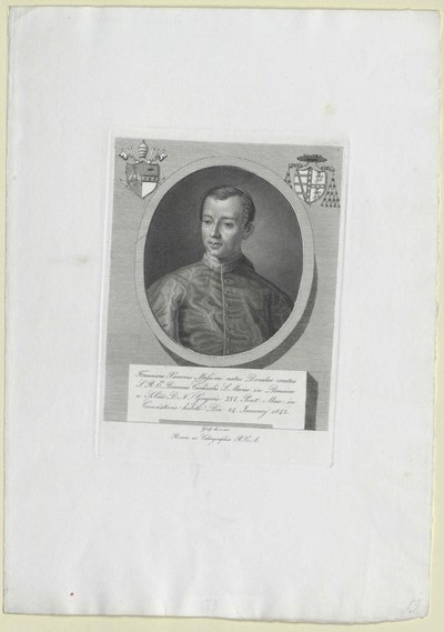 Francesco Saverio Principe Massimo (print) da Artist Unknown