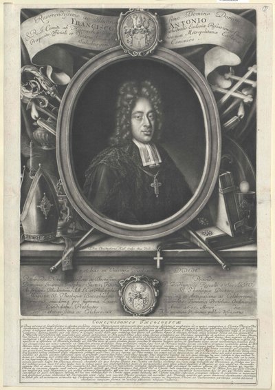 Franz Anton conte Harrach da Artist Unknown