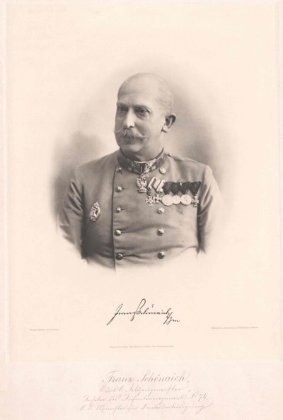 Franz Baron Schoenaich da Artist Unknown