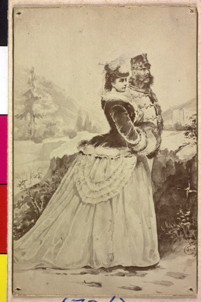 Francesco Giuseppe I ed Elisabetta d