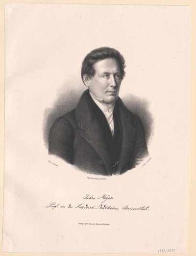 Franz Julius Ferdinand Meyen (stampa) da Artist Unknown