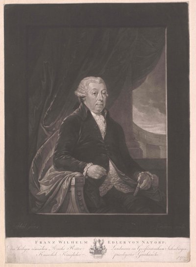 Franz Wilhelm barone von Natorp da Artist Unknown