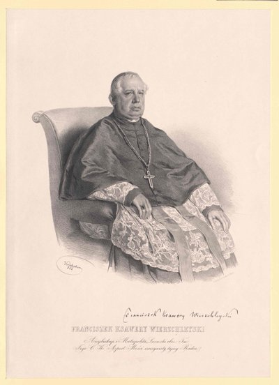 Francesco Saverio cavaliere Wierzchleyski da Artist Unknown