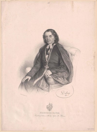 Federico (Gottlieb) Mayer da Artist Unknown
