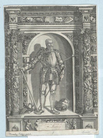 Federico II conte di Fuerstenberg a Fuerstenberg da Artist Unknown