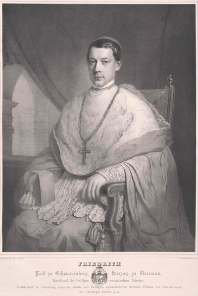 Federico conte Schwarzenberg-Krumau da Artist Unknown