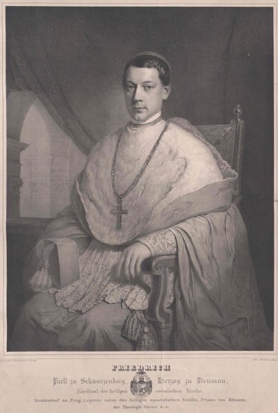 Federico conte Schwarzenberg-Krumau da Artist Unknown