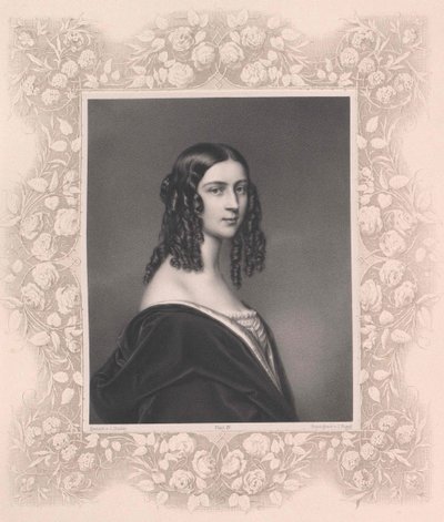 Friederike baronessa von Gumppenberg da Artist Unknown