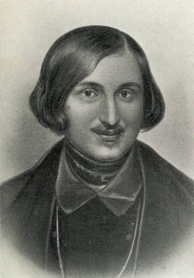 GOGOL, Nikolai Vasilievich (1809-1852). Romanziere e drammaturgo russo. Incisione. da Artist Unknown