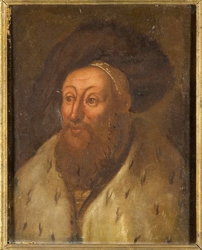 Georg es Le Barbu, duca di Sassonia (olio su tela) da Artist Unknown