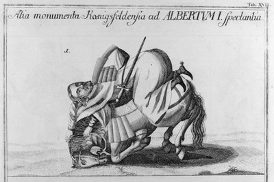 Il re tedesco Albrecht I da Artist Unknown