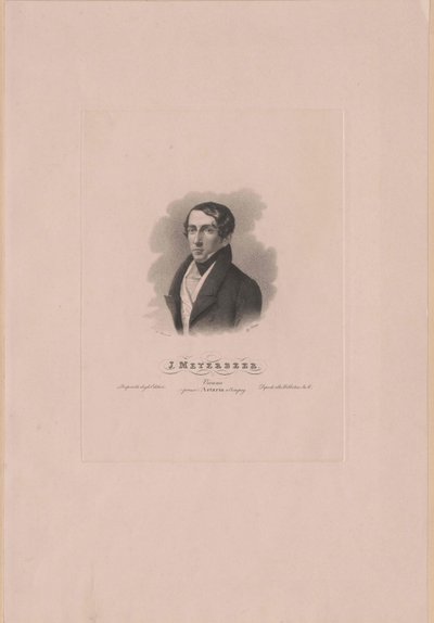 Giacomo Meyerbeer da Artist Unknown