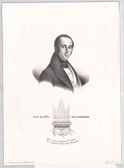 Giovanni Battista de Lorenzi da Artist Unknown