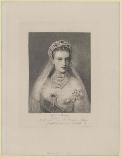 Granduchessa di Russia Anastasia Mikhailovna da Artist Unknown
