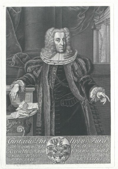 Gustav Philipp Fuerer von Haimendorf da Artist Unknown