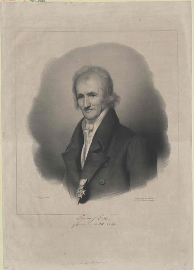 Heinrich von Cotta (stampa) da Artist Unknown