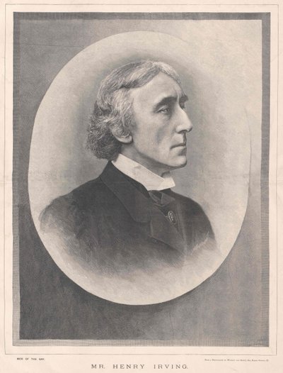 Henry Irving da Artist Unknown