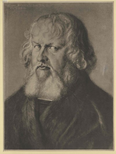 Hieronymus Holzschuher (stampa) da Artist Unknown