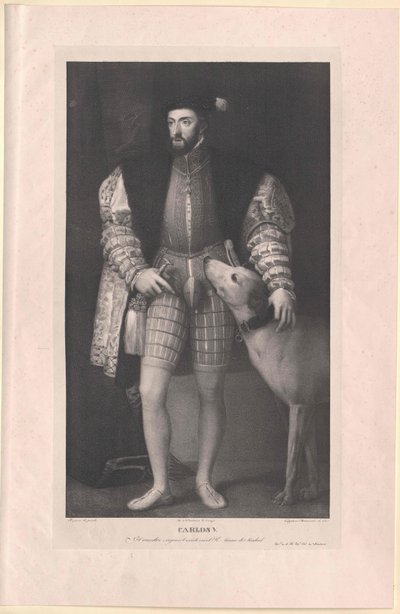 Il Sacro Romano Imperatore Carlo V. da Artist Unknown