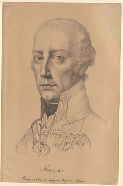 Imperatore del Sacro Romano Impero Francesco II da Artist Unknown