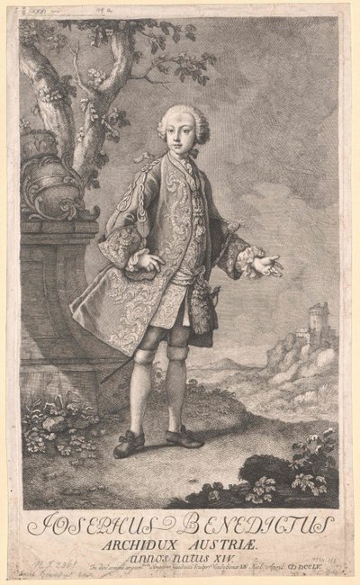 Il Sacro Romano Imperatore Giuseppe II da Artist Unknown