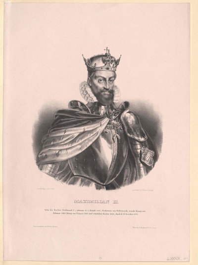 Il Sacro Romano Imperatore Massimiliano II da Artist Unknown