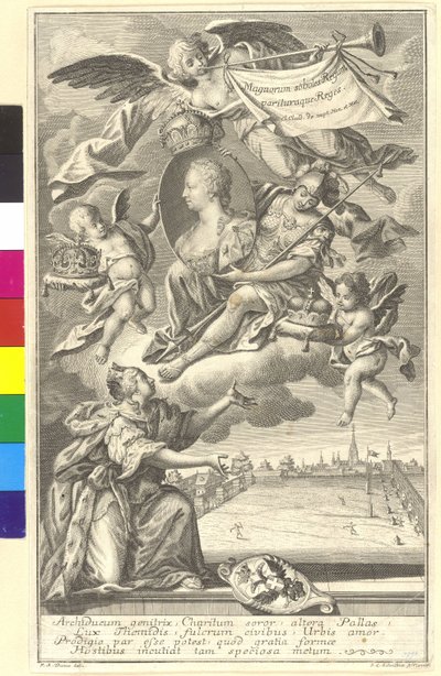 Imperatrice del Sacro Romano Impero Maria Teresa da Artist Unknown