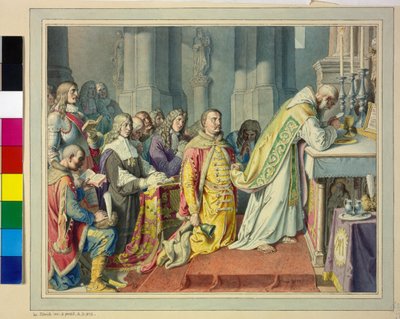 Fiera sacra sul Leopoldsberg da Artist Unknown