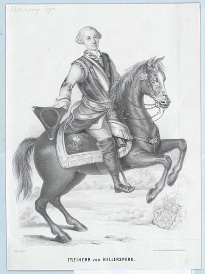 Ignazio barone di Kellersperg da Artist Unknown