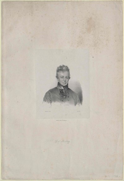 Ignaz conte Hardegg-Glatz da Artist Unknown