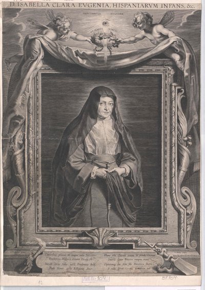 Infanta di Spagna Isabella Chiara Eugenia da Artist Unknown