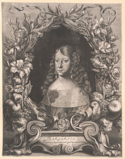 Infanta di Spagna Margherita Teresa da Artist Unknown