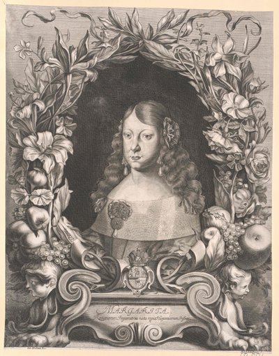 Infanta di Spagna Margherita Teresa da Artist Unknown