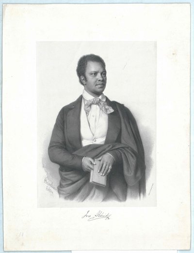 Ira Frederick Aldridge da Artist Unknown