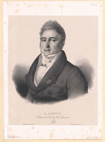 Jacques Lafitte da Artist Unknown