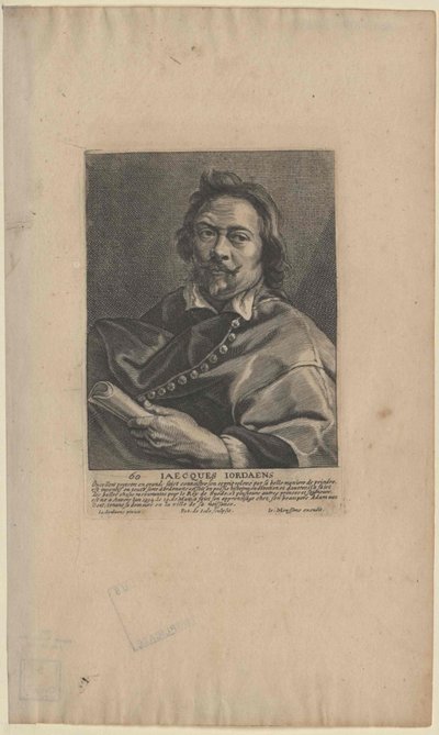 Jakob Jordaens (stampa) da Artist Unknown
