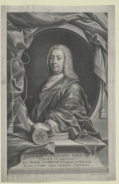 Jean Daniel Antoine Comte de Thirimont Scockart (stampa) da Artist Unknown