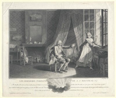 Jean Jacques Rousseau da Artist Unknown