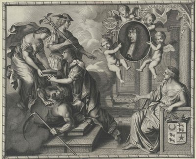 Jean Jacques de Mesmes Conte di Vicomte de Neufchatel Avaux da Artist Unknown