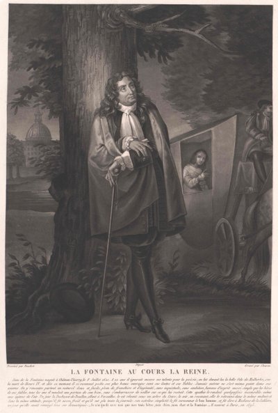 Jean de La Fontaine da Artist Unknown