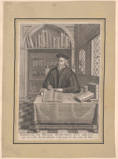 Girolamo di Praga, da Artist Unknown