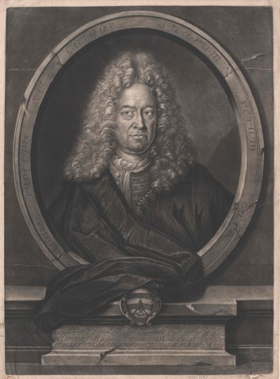 Johann Christoph von Ettner e Eiteritz da Artist Unknown