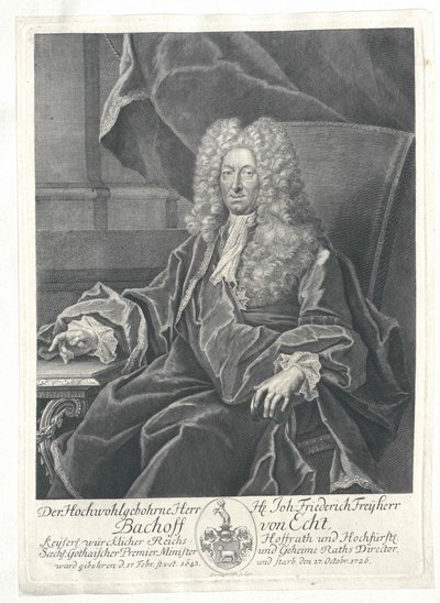 Johann Frederick barone Bachoff di realismo da Artist Unknown