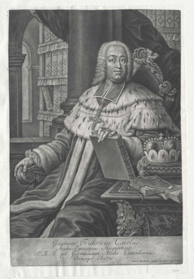 Johann Friedrich Carl conte Ostein da Artist Unknown