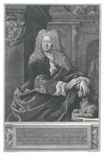 Johann Georg von Schmidt ad Altenstadt da Artist Unknown